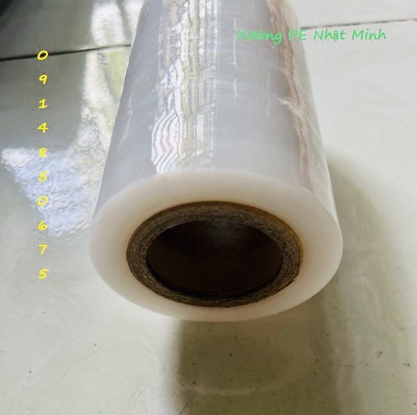 Màng PE, Màng quấn bụng, màng chít 15cm, 600gr/ cuộn