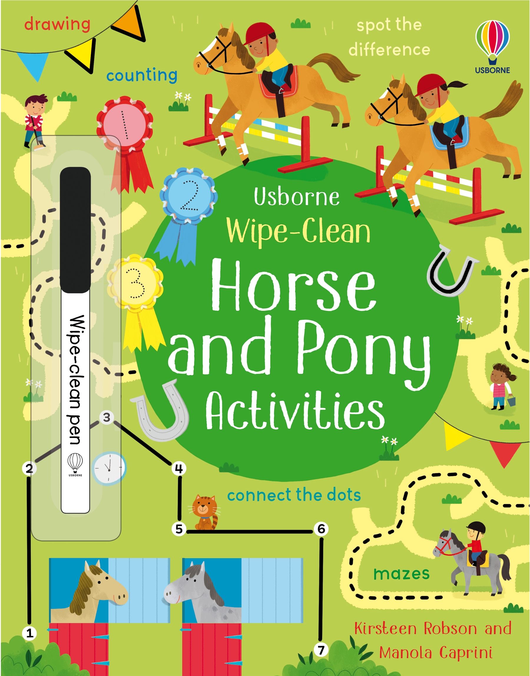 Fahasa - Wipe-Clean Horse And Pony Activities