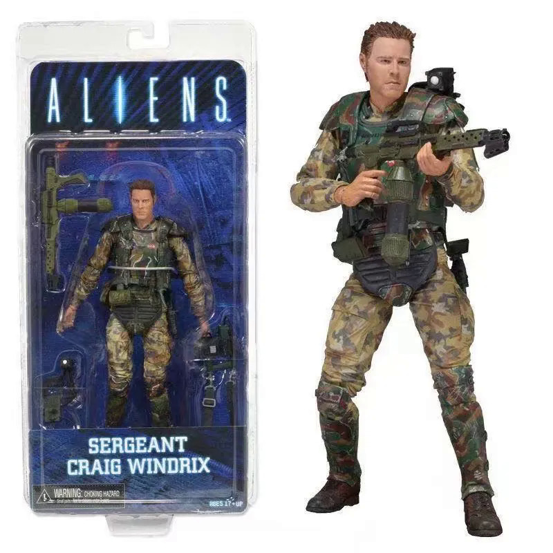 NECA Aliens Genocide Big Chap & Dog Alien 9 in Action Figure - 51625