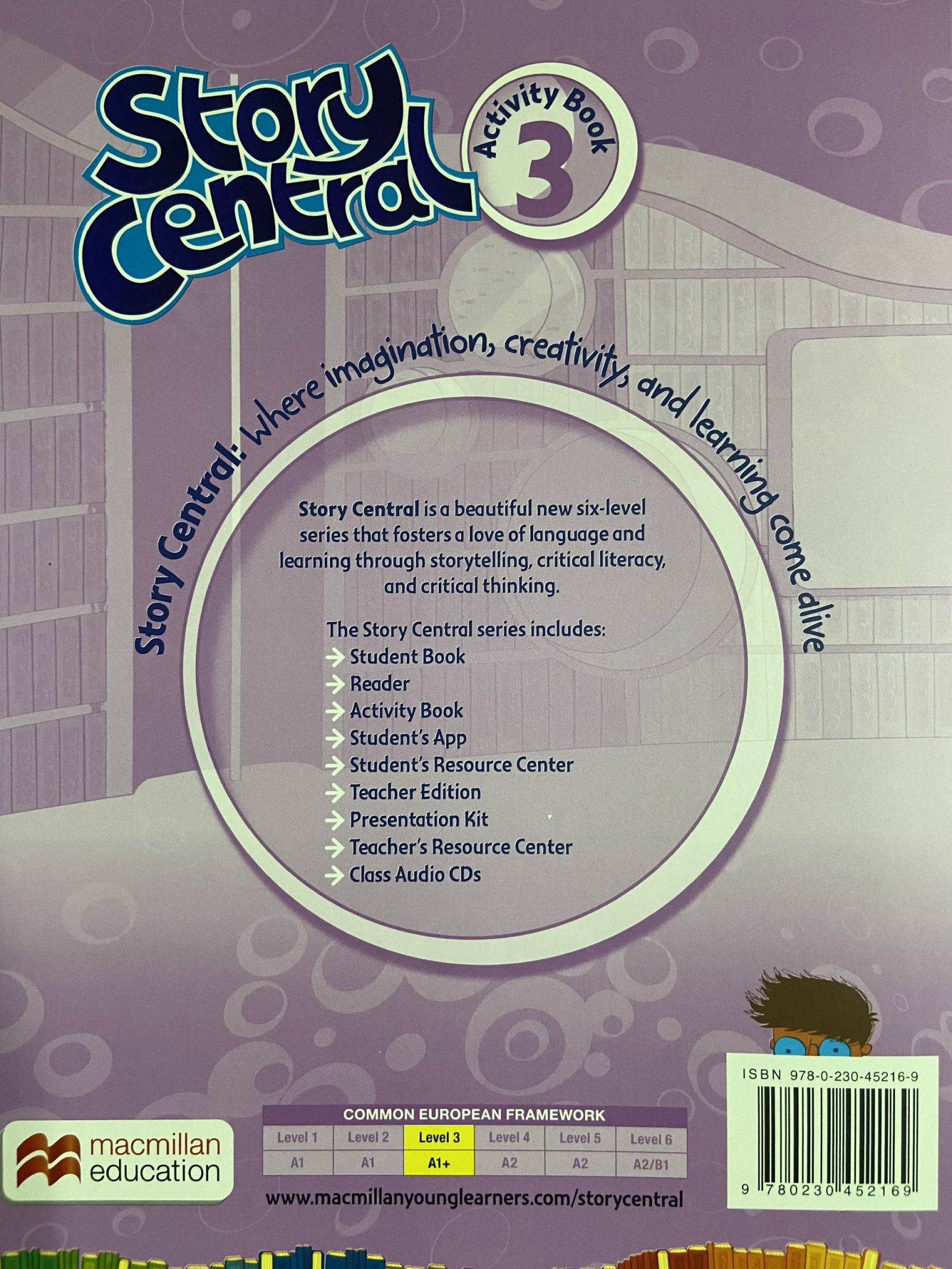 Sách - dtpbooks - Story Central 3 Activity Book