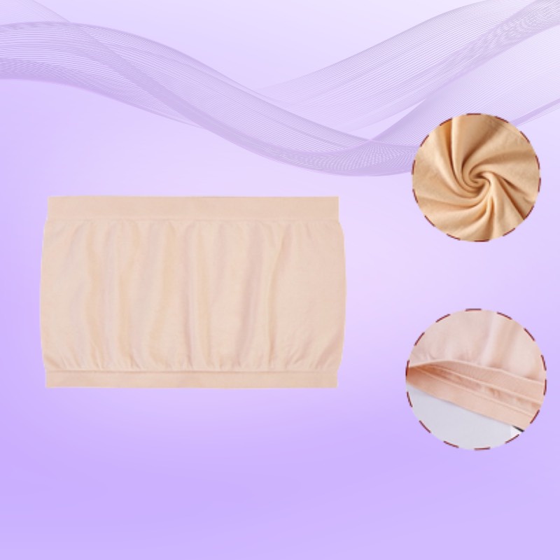 Áo lót ống cotton co dãn thoải mái kiểu basic DORIS - 0123