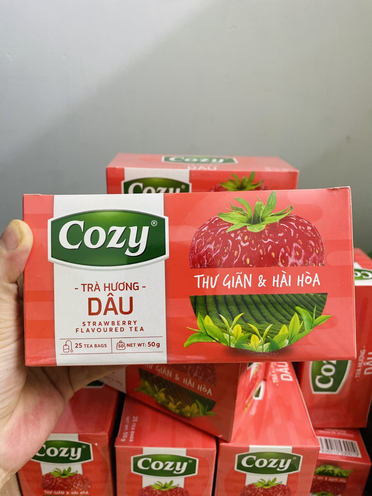 [HCM]Trà Cozy túi lọc hộp 50g
