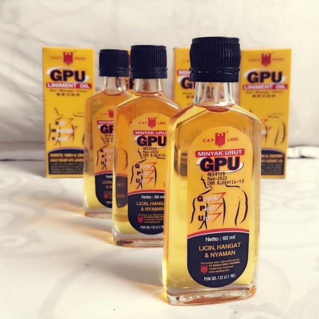Dầu xoa bóp GPU Minyak Thái Lan 60ml