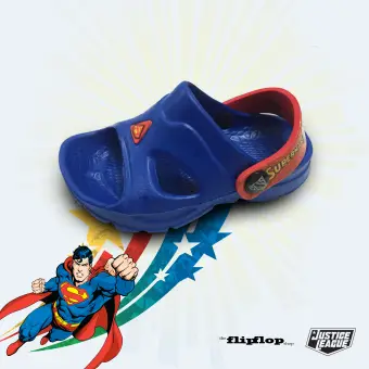 superman flip flops