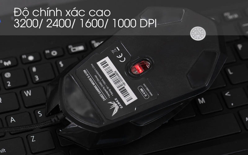 Chuột Gaming Zadez G-610M Đen ( Like New )