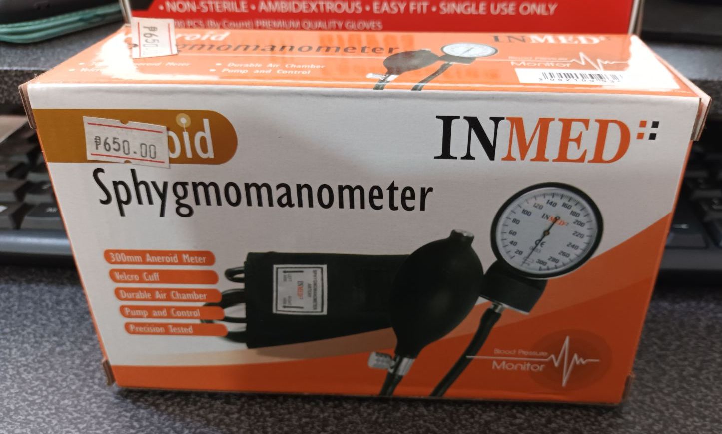 Aneroid Sphygmomanometer with Stethoscope (INMED Brand) Lazada PH