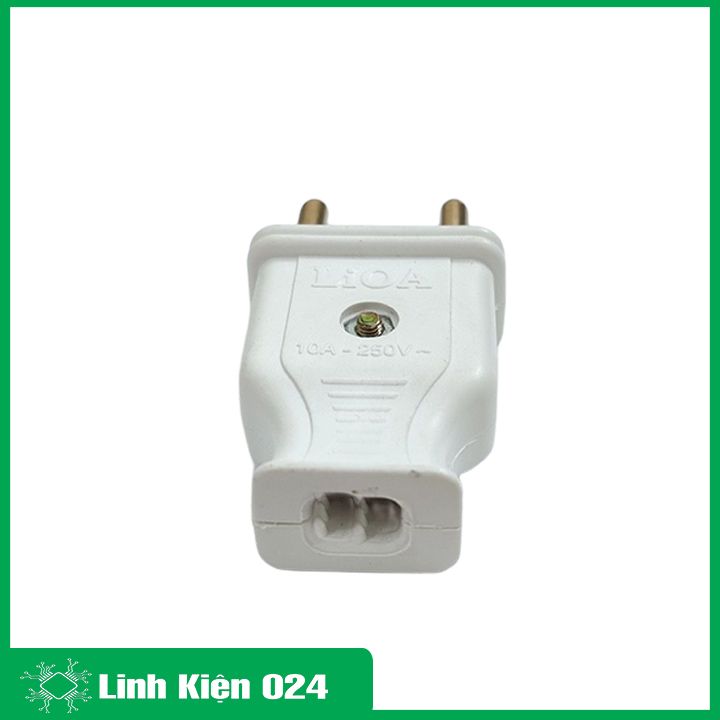Phích cắm điện 2 chân  LIOA 250V/10A