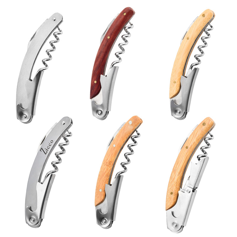 KS Stainless steel multifunctional red wine bottle opener