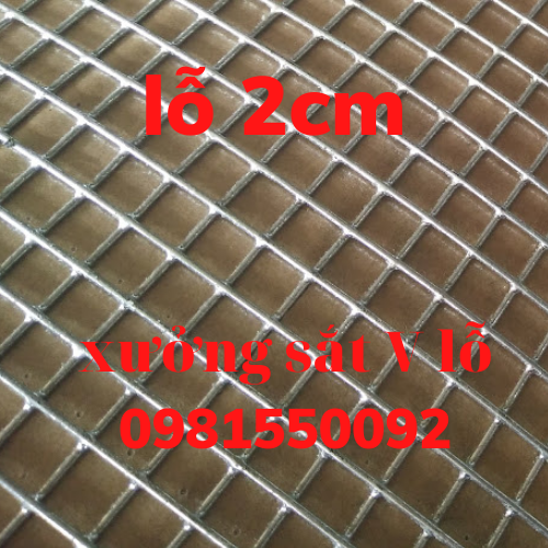 cuộn lưới sắt quây chuồng ô vuông 30m  ( khổ cao 1m- ô vuông 1cm và 2cm)
