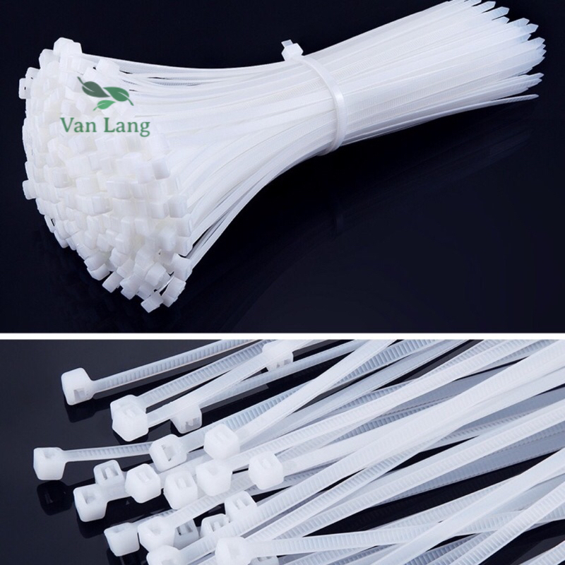 20 Sợi Dây thít nhựa - dây rút nhựa, lạt khoá siêu chắc đủ cỡ - lẻ như sỉ