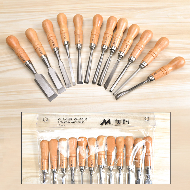 Bộ Đục Gỗ 12 Món