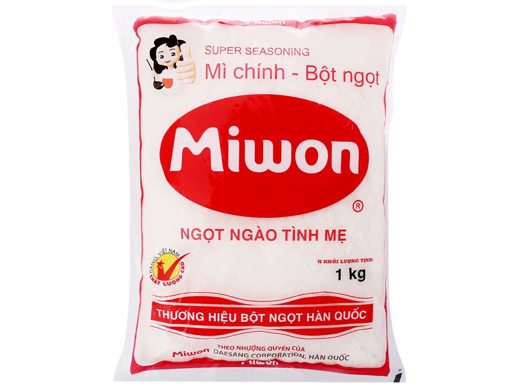 Bột ngọt hạt nhỏ Miwon