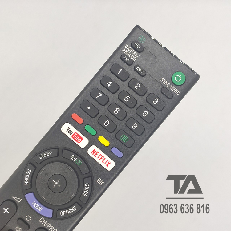 Điều khiển tivi sony tx300p - MỚI