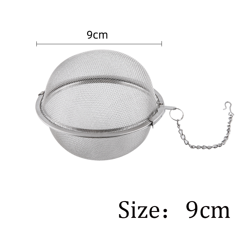5pcs~1pcs Stainless Steel Spice Tea Ball Tea Infuser Sphere Locking  Strainer Mesh Infuser Tea Filter Strainers Kitchen Tools