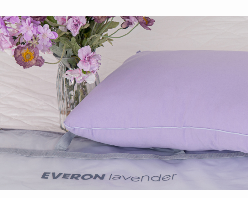 [EVERON Chính Hãng] Ruột gối Cao Cấp hương Lavender (Gối êm + có tem điện tử chính hãng)