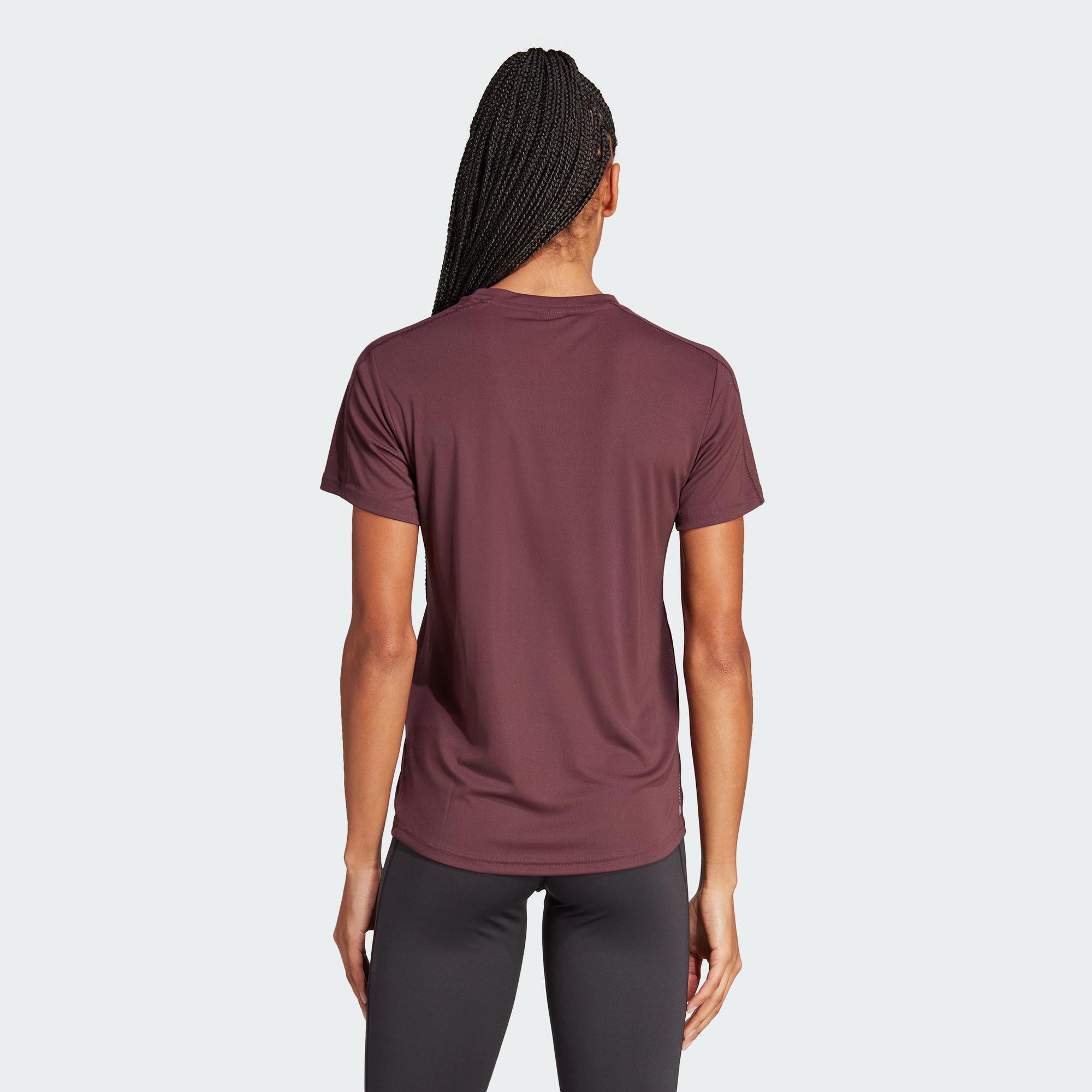 adidas Chạy Áo Thun Chạy Bộ Run It Nữ Đỏ HL1458