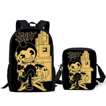 bendy and the ink machine book bag