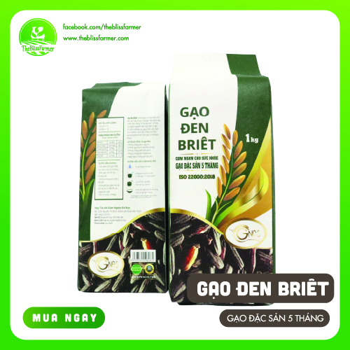 Gạo Đen Briet Là Natur