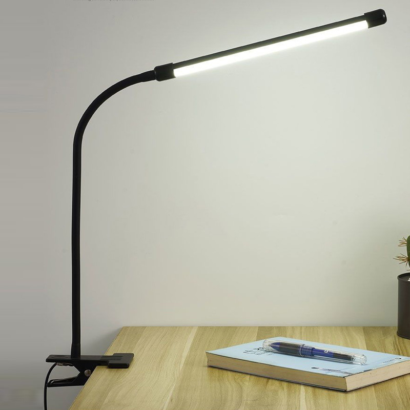 XiaoZhubangchu đèn LED có Kẹp bảo vệ mắt kẹp đọc sách ánh sáng Trường Đại Học ký túc xá sinh viên nghiên cứu bàn đèn bàn sáng cao cho công việc và học tập