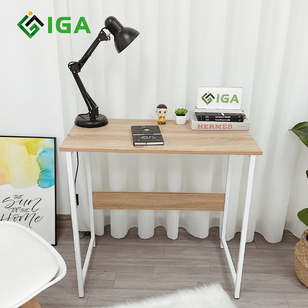 Bàn Học Bàn Làm Việc Tiết Kiệm Diện Tích  Karlma Khung Sắt Chịu Lực Chính Hãng IGEA - GM09