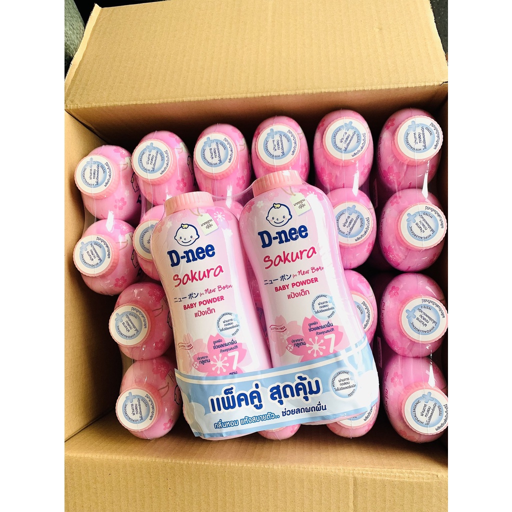 [CHÍNH HÃNG] Phấn thơm Dnee Thái Lan 380g