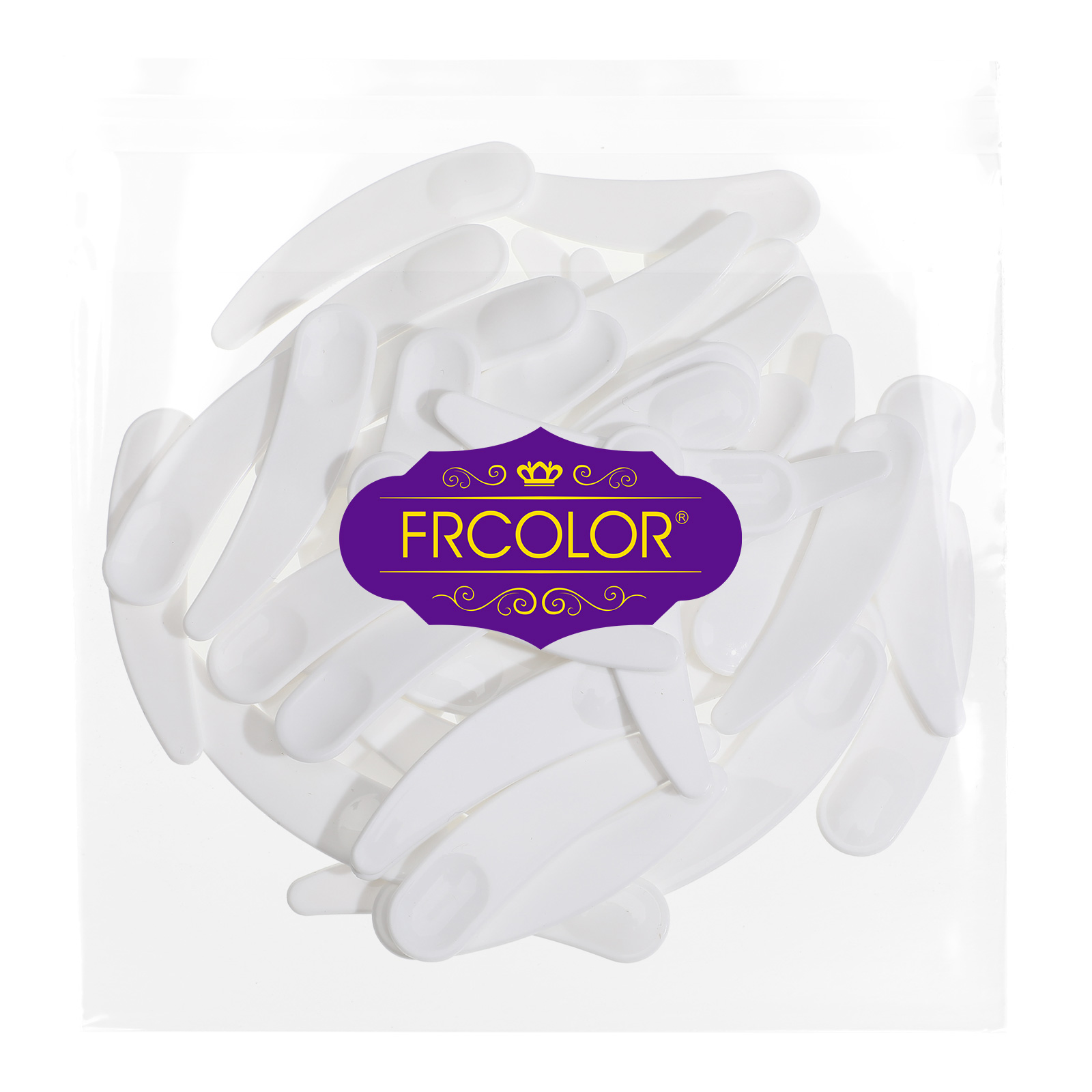 Yuanyan 50 Pcs Skin Care Tools Makeup Spatula Tool Auxiliary Tool Makeup Scoop Spatula Cream Spatulas Mask Spatulas Face Cream Spoon. 