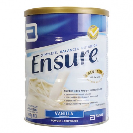 Sữa bột Ensure Úc - hộp 850g , vị Vanilla