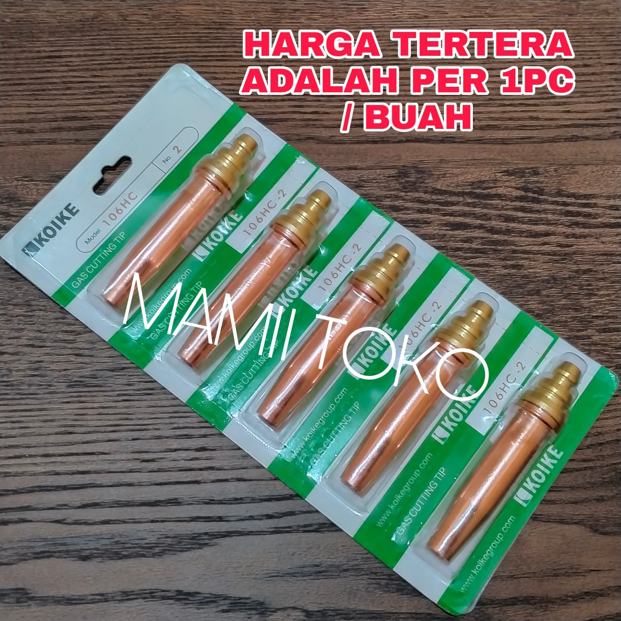 Koike cutting tip lpg no 1 2 3 MK100 Strong 25 Nozzle blender potong