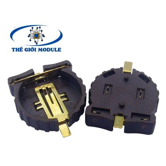 Đế Pin CR1220 SMD (Combo 10 đế pin)