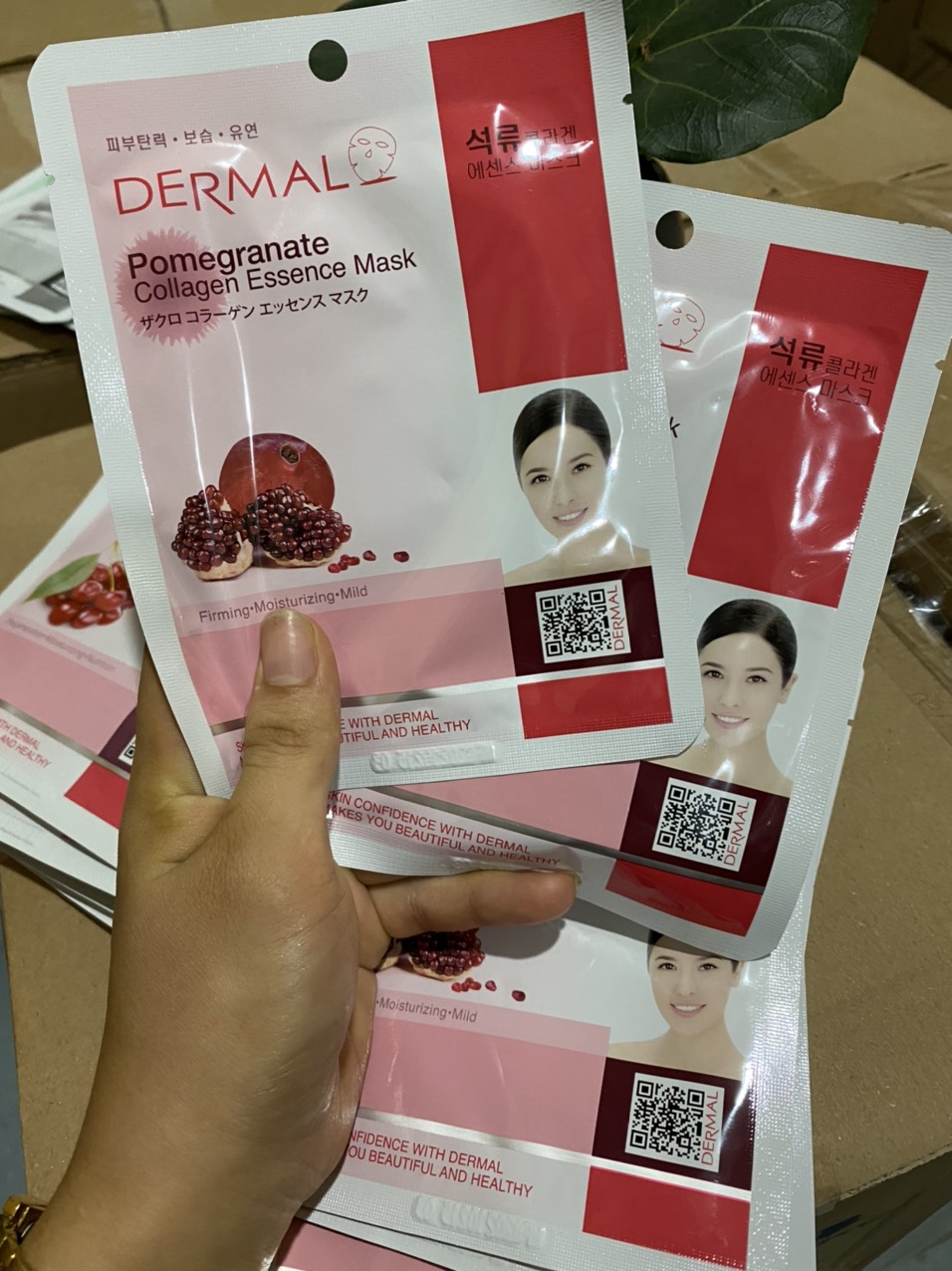 combo10 Mặt nạ Dermal Hàn quốc dưỡng da tinh chất  23g (ngẫu nhiên)