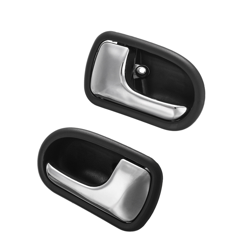 1 pair car left & right front rear interior door handle, for 323 1995 1996 1997 1998 1999 2000 2001 2002 2003
