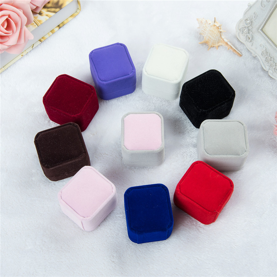 Flannelette Ring Box Ring Gift Box