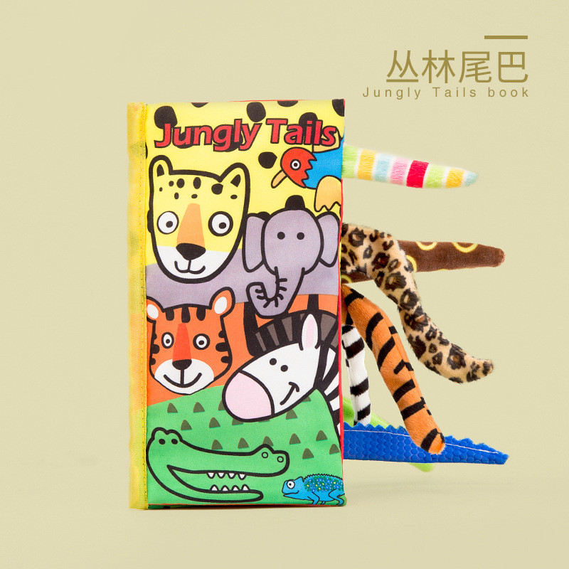 【Trick or Treat Alliance Mall】Baby Toys 0 6 12 Month Montessori Cloth Book Toy Up To Year Infants Newborns Kids Soft Learning Cute Story Books