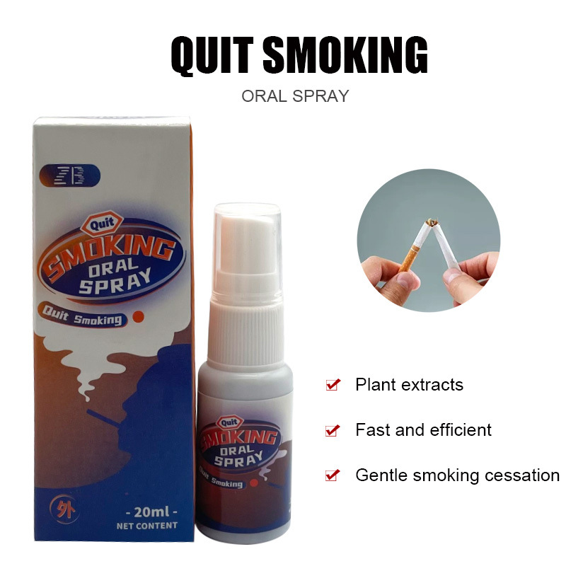 【Fast Acting】Quit Smoking Spray Anti Smoke For Give Up Smoking Oral