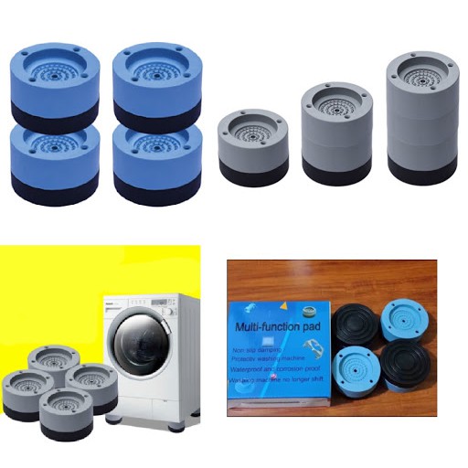 Bộ 4 Đế Chống Rung Máy Giặt Silicon Cao Cấp