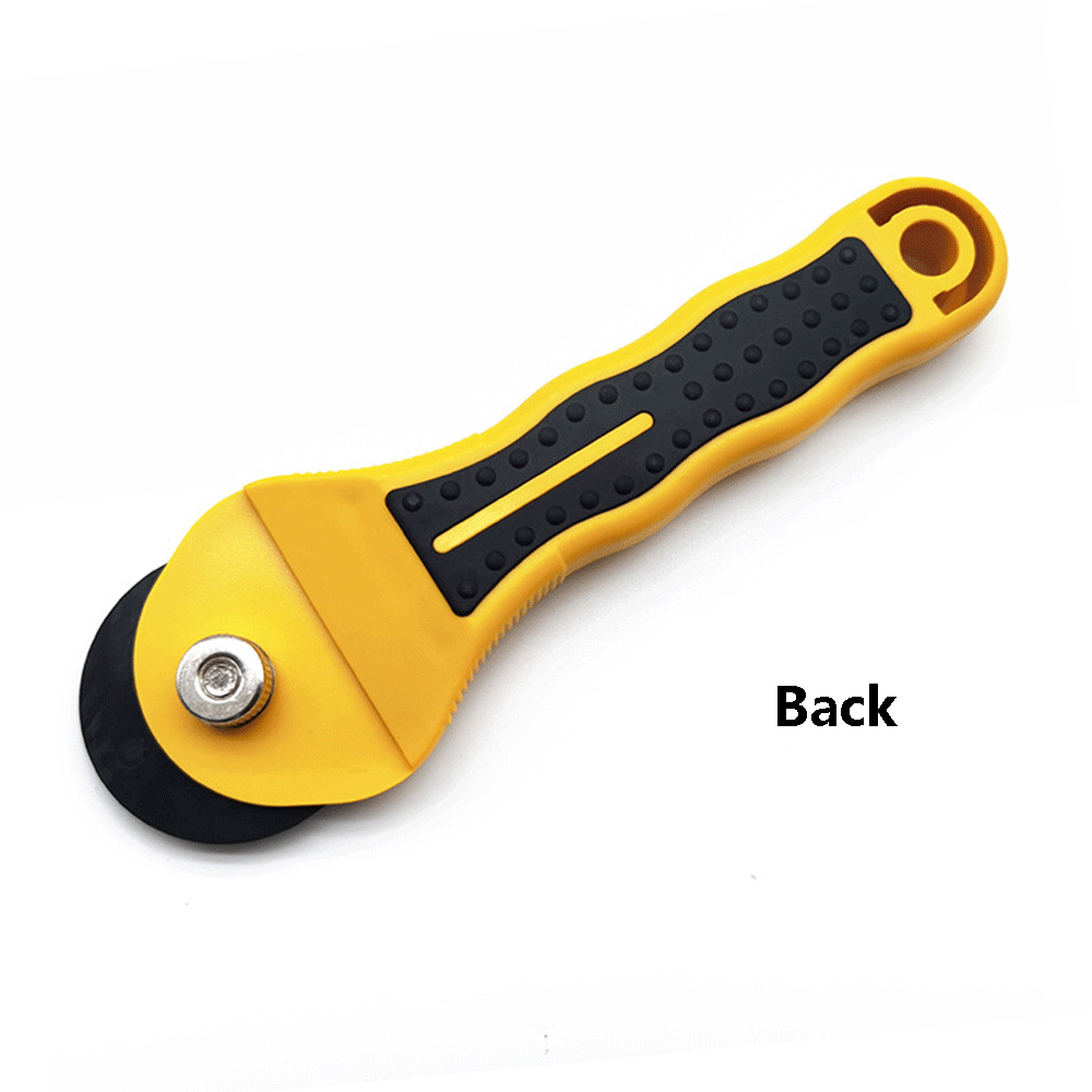 Roller Wheel Cloth Cutter Fabric Tools Stainless Steel Rotary Cutter ...
