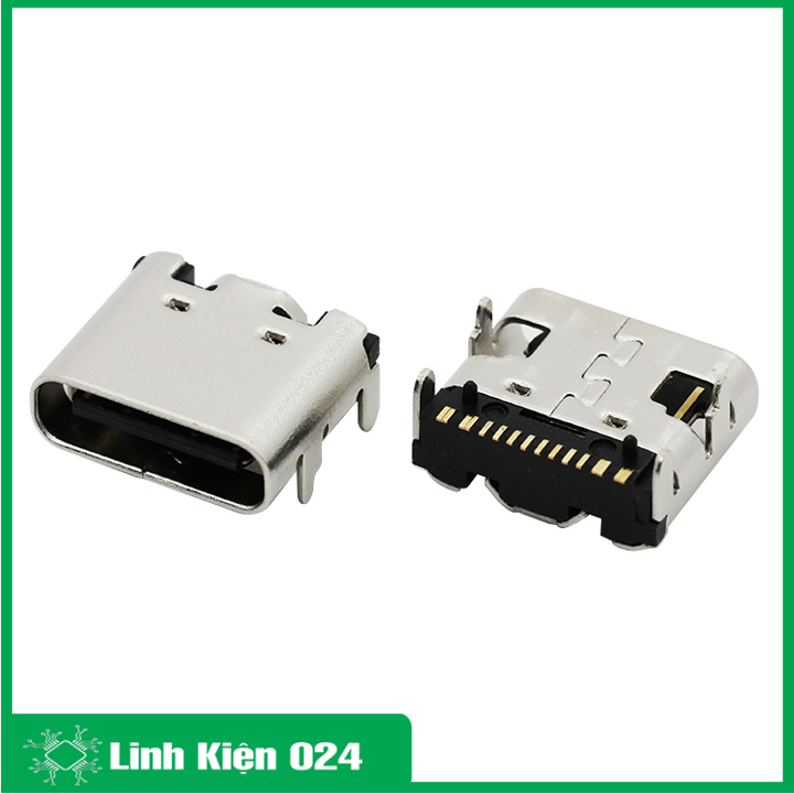 Cổng USB Type C 3.1 6 chân / 16 chân thay chân bo mạch điện tử