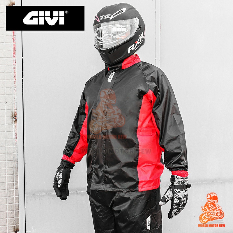 GIVI RAINCOAT RRS07 S-6XL original Jacket Rain Suit motorcycle