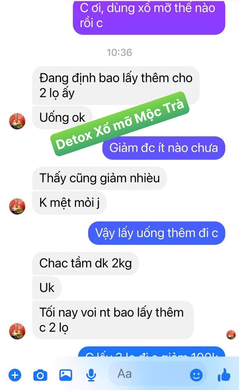Detox Mộc Trà Dr Cell hũ 20 viên detox giảm mỡ thải độc cơ thể