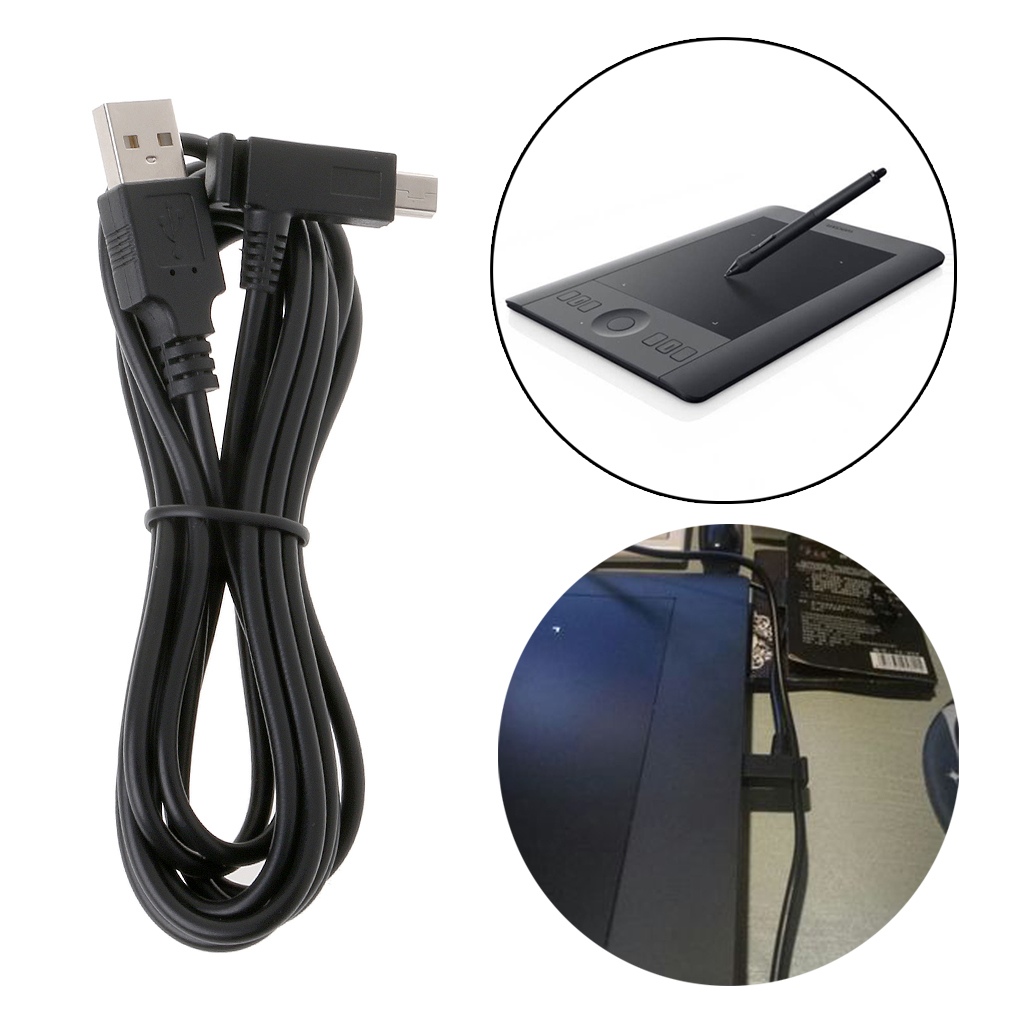 Cáp USB cho Wacom tre Pro PTH tranh vẽ kỹ thuật số Bảng máy tính bảng dây sạc dữ liệu