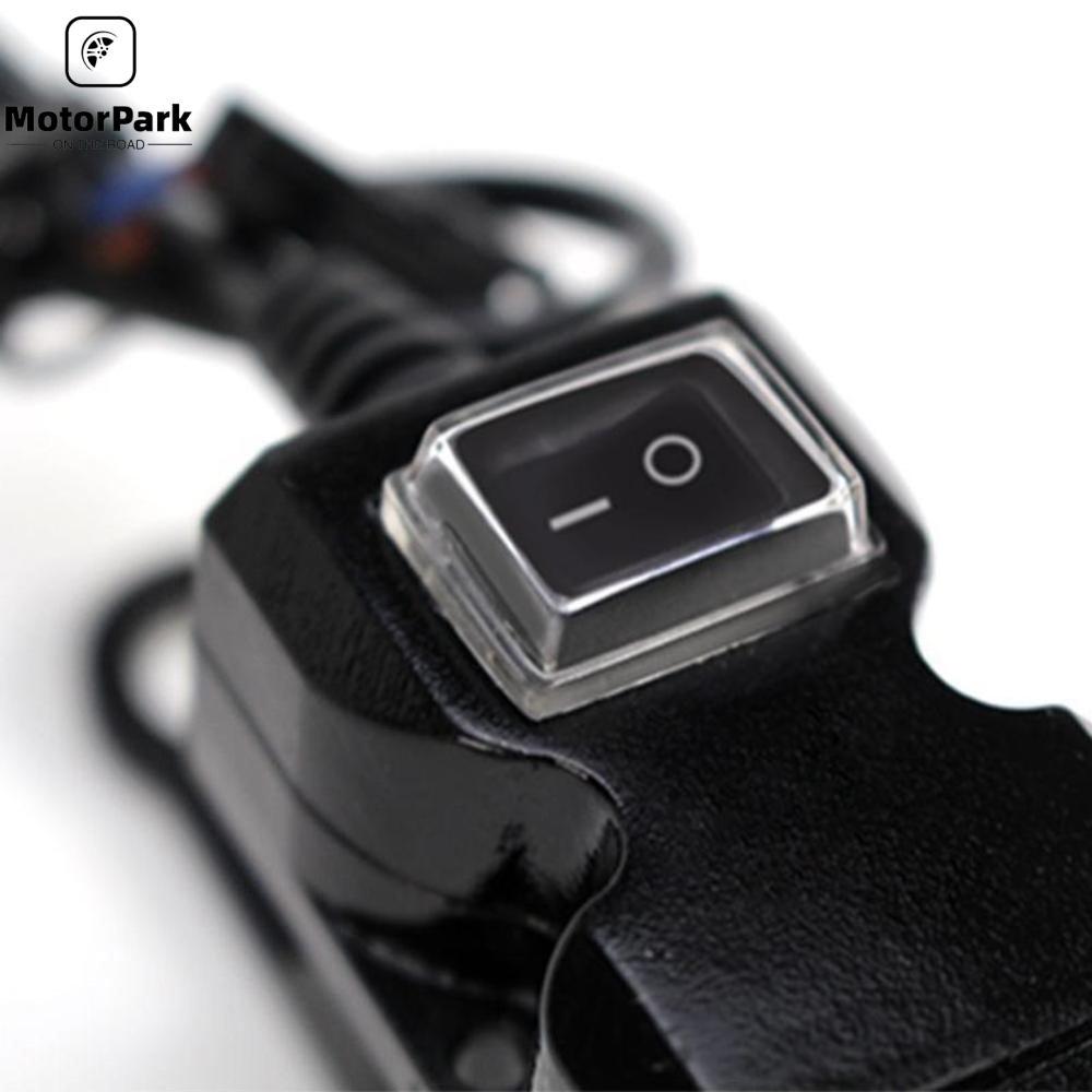 12V-24V USB Socket Charger Switch Accessories for Motorcycles,scooters,ATV