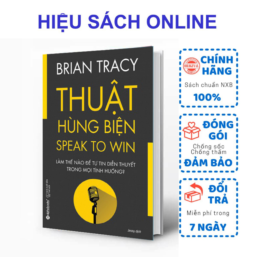 Sách - Thuật Hùng Biện (Tái Bản 2019) - Tặng kèm bookmark