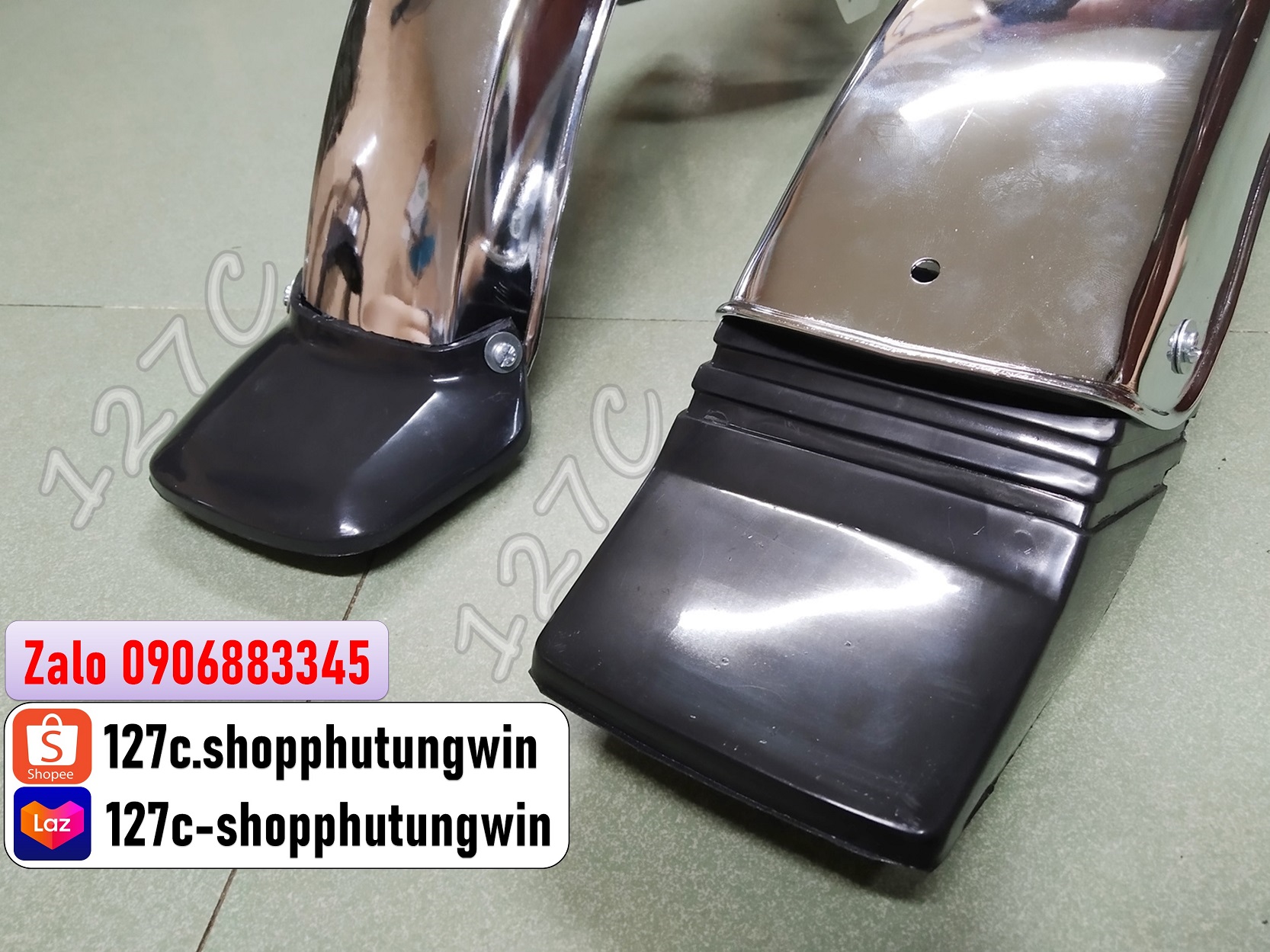 [HCM] Ốc bắt hến nhựa chắn bùn Win 100/ 125cc (Bộ 4 cái/ hoặc Cặp 2 cái)