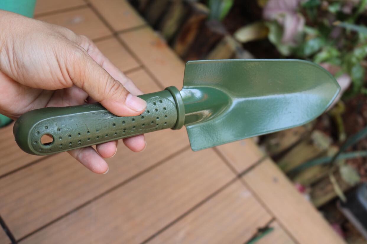 Bộ Xẻng Làm Vườn 3 Món - Màu quân đội