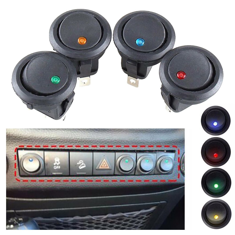1pc LED Switch 20A Accessories Boat Car DC 12V Dash ON/OFF Rocker Switch 【Free Shipping】