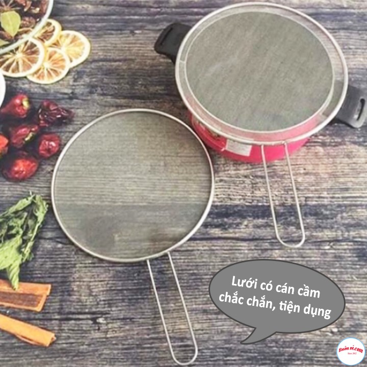 NẮP LƯỚI CHỐNG BẮN DẦU MỠ
