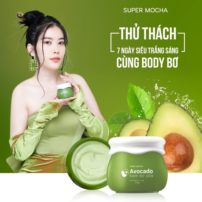 Body kem Bơ Sữa MOCHA ( 200gr)