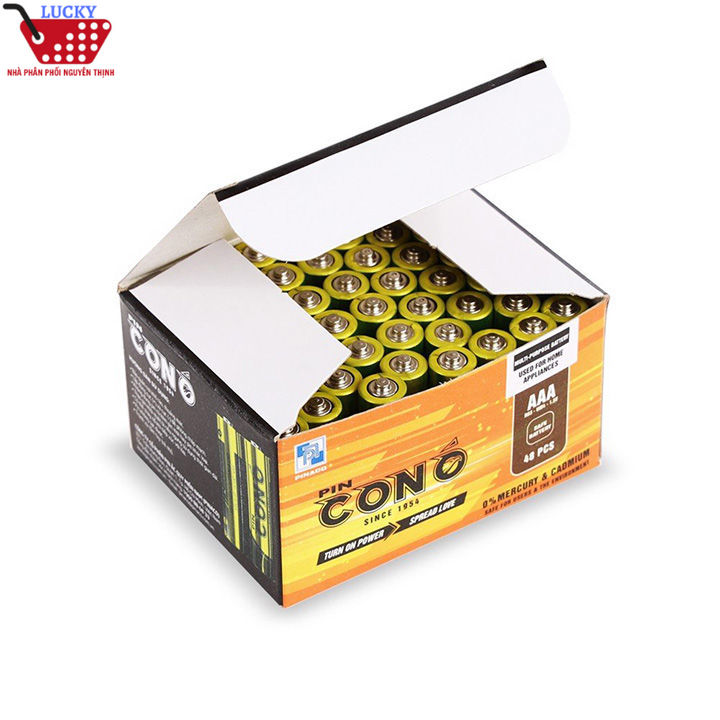 Pin con ó 3a r03p chính hãng 1,5v - pin aaa pinaco