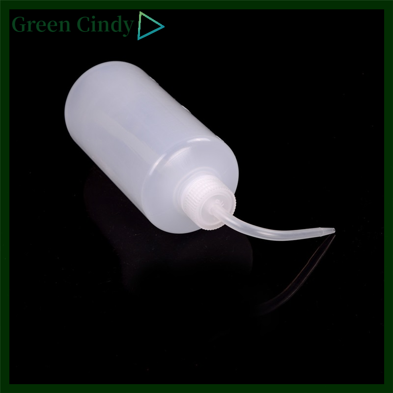 [Green Cindy] 1pc 500ML Large Diffuser Squeeze Tattoo Washing Cleaning Clean Lab ABS Bottle