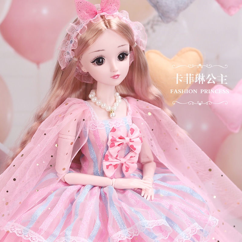 Búp Bê Barbie Mắt To Lấp Lánh Kích Thước 60cm